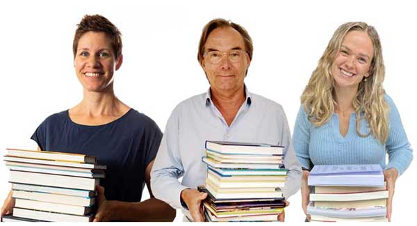 Natasja, Willem, Tamara van Schoolbieb.nu